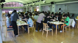 新入寮生歓迎会の様子