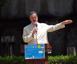 過去の青空教室の様子