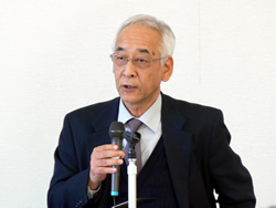 森本事務局次長による講演