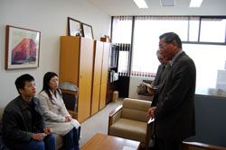 林学長あいさつ