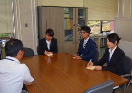 職員への聞き取り