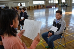 小学校の行事について教えてくれました