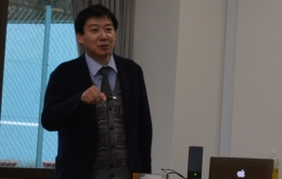 長崎県産業振興財団　小柏 美津夫氏による講義