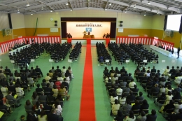 入学式の様子