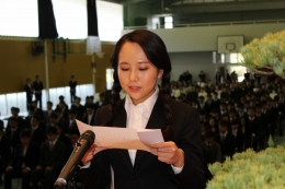 総合情報学部総合情報学科マネジメント工学コース　経邯月さん