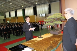 総合情報学部総合情報学科マネジメント工学コース　福﨑彬さん