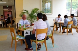 個人面談の様子（工学部）