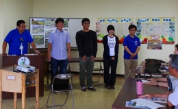 三菱長崎機工㈱:薄田篤生氏と本学学生