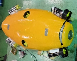 海中ロボット平面写真