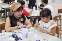 化学反応の実験
