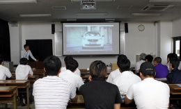 トヨタ自動車九州　山口先生の講義
