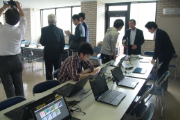 プログラミング教育教材体験コーナー