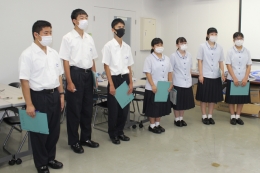 キャンパス見学に来てくださった皆さん